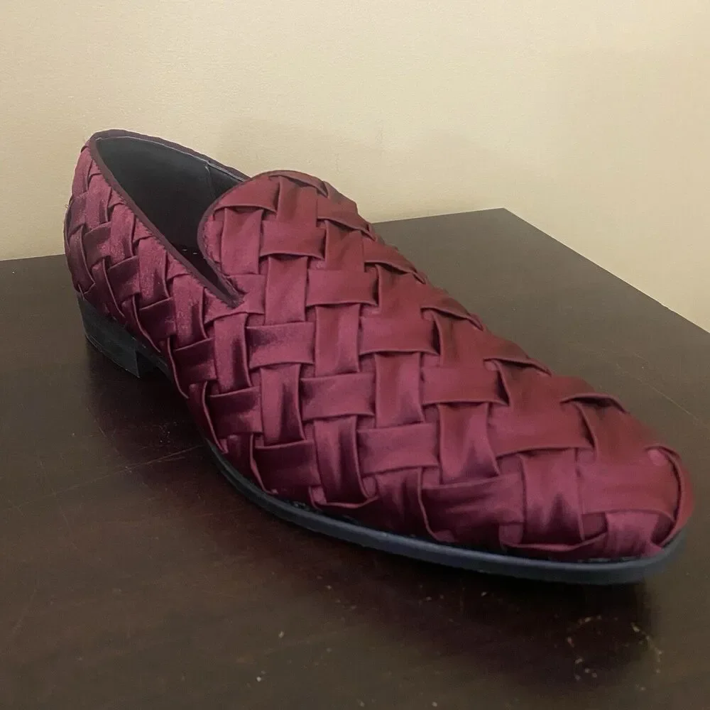 STACY ADAMS Men's Savoir Satin Slip-on Loafer‎